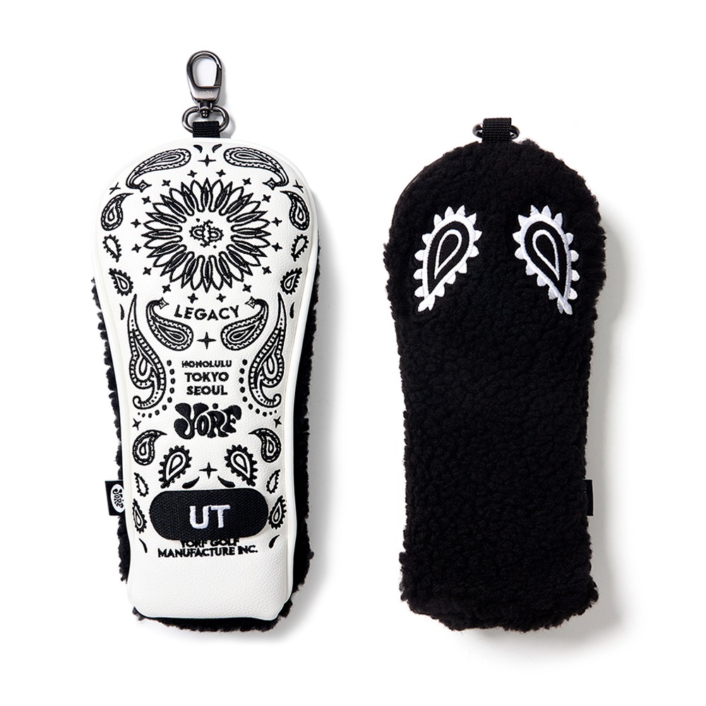 YORF PAISLEY WHITE HEAD COVER UTILITY